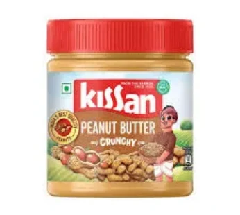 KISSAN PEANUT BUTTER CRUNCHY (350 GM)