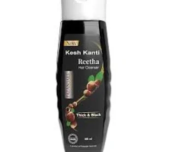 PATANJALI KESH KANTI REETHA THIK & BLACK SHAMPOO  (180 ML)